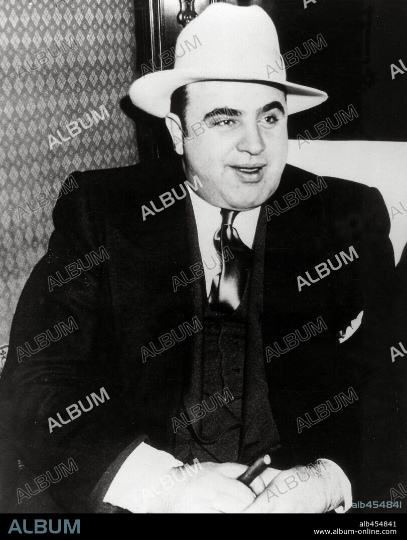 Al Capone in 1947, the year of his death.
