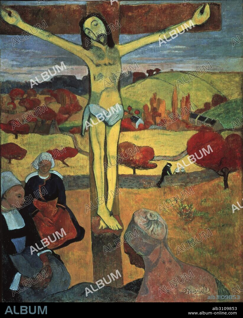 PAUL GAUGUIN. Cristo amarillo/1889.