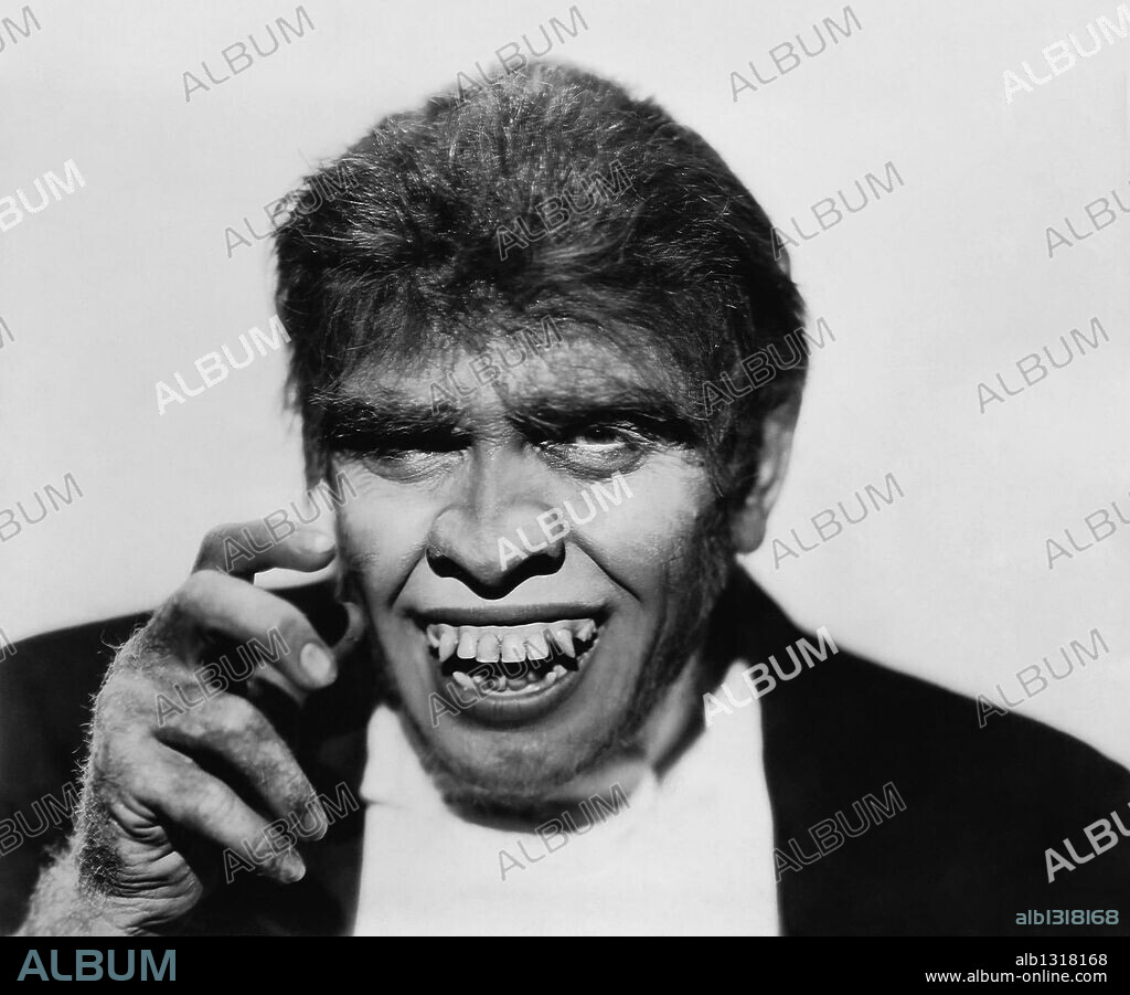 FREDRIC MARCH in DR. JEKYLL AND MR. HYDE, 1931, directed by ROUBEN MAMOULIAN. Copyright PARAMOUNT PICTURES.