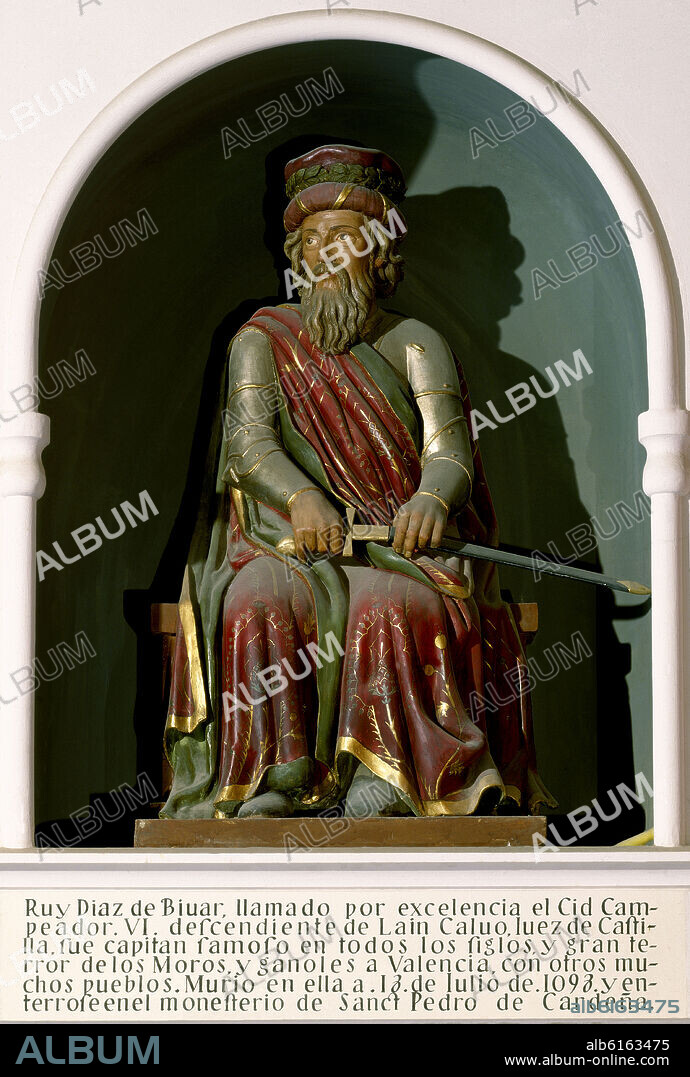 SALA DE REYES-RODRIGO DIAZ DE VIVAR-EL CID CAMPEADOR-1043-1099.