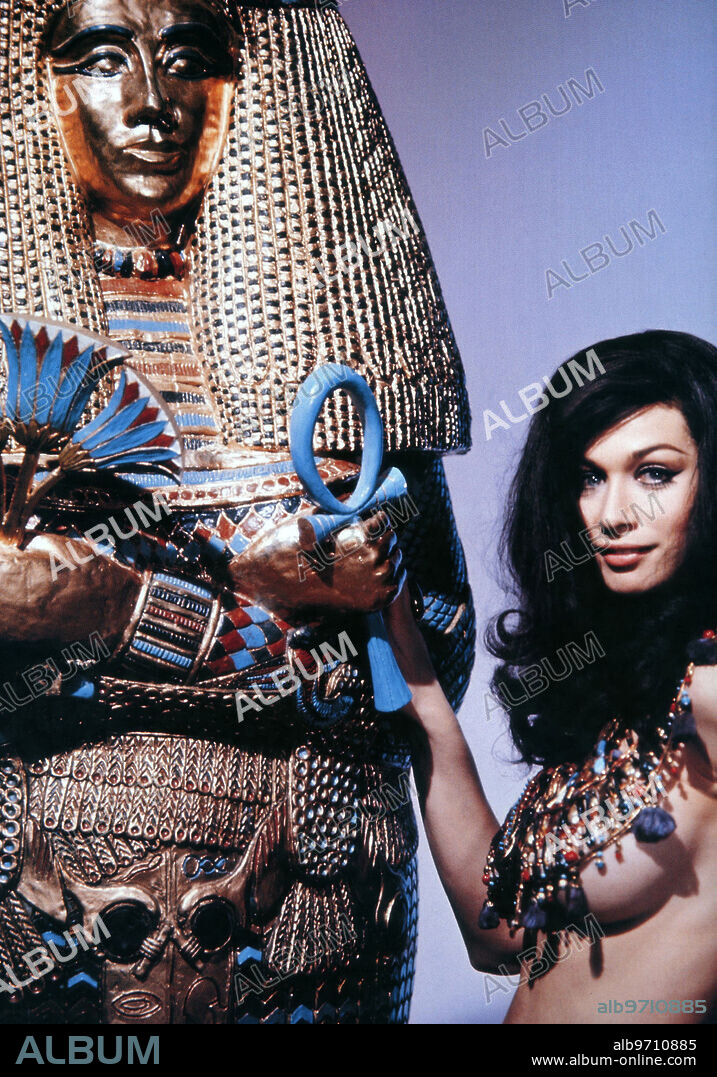 VALERIE LEON in BLOOD FROM THE MUMMY'S TOMB, 1971, unter der Regie von SETH HOLT. Copyright Hammer Productions / EMI Films.