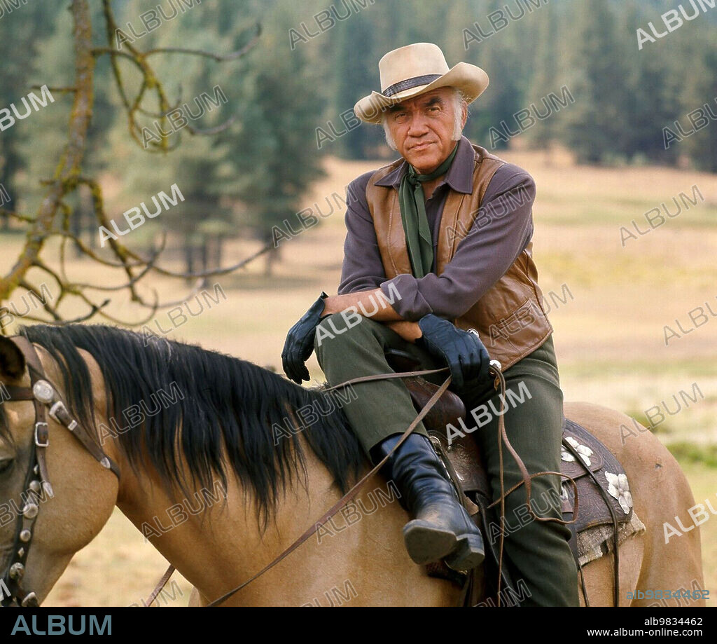 LORNE GREENE in BONANZA, 1959 (BONANZA-TV), directed by LEWIS ALLEN and ROBERT ALTMAN. Copyright NATIONAL BROADCASTING COMPANY (NBC).