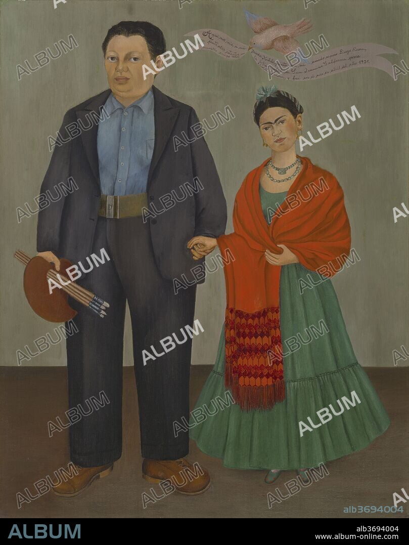 FRIDA KAHLO. Frieda and Diego Rivera.