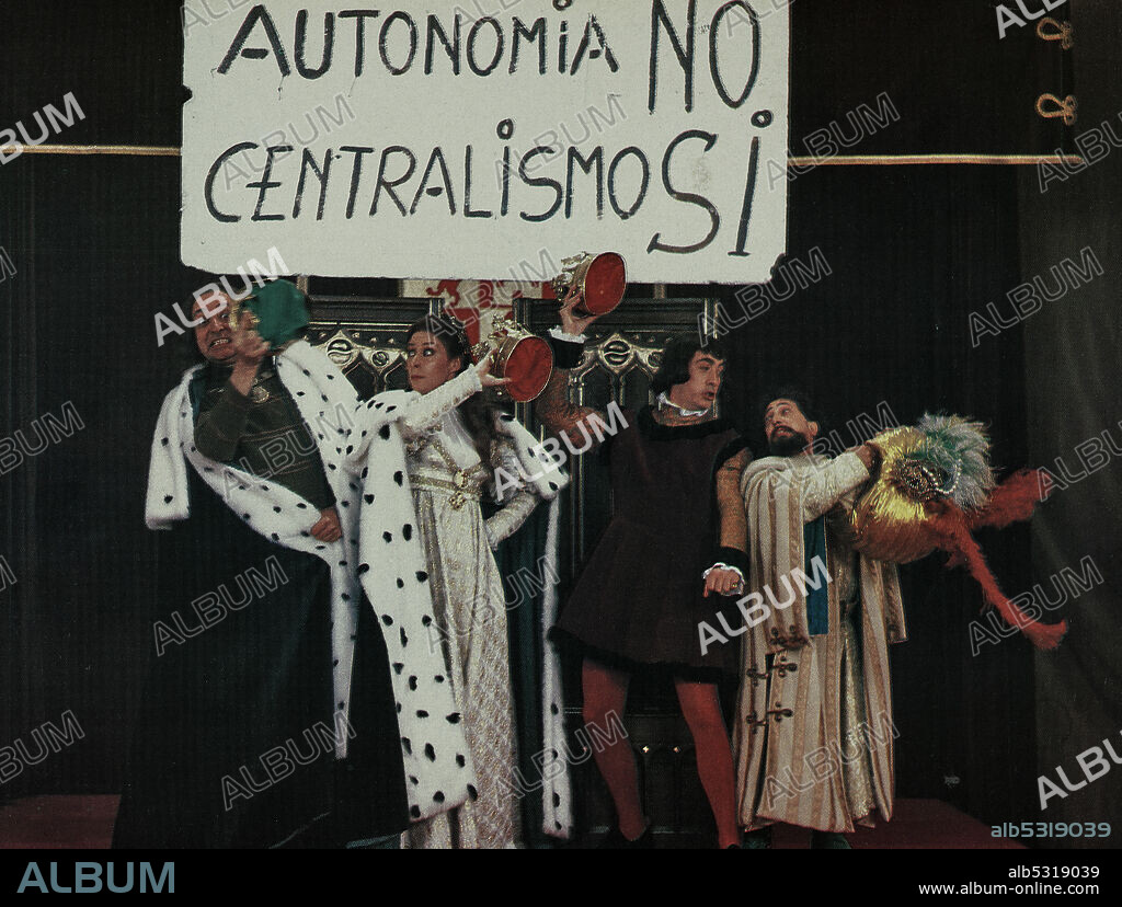 CRISTOBAL COLON, DE OFICIO... DESCUBRIDOR, 1982, dirigida por MARIANO OZORES. Copyright CONSTAN FILMS S.A.