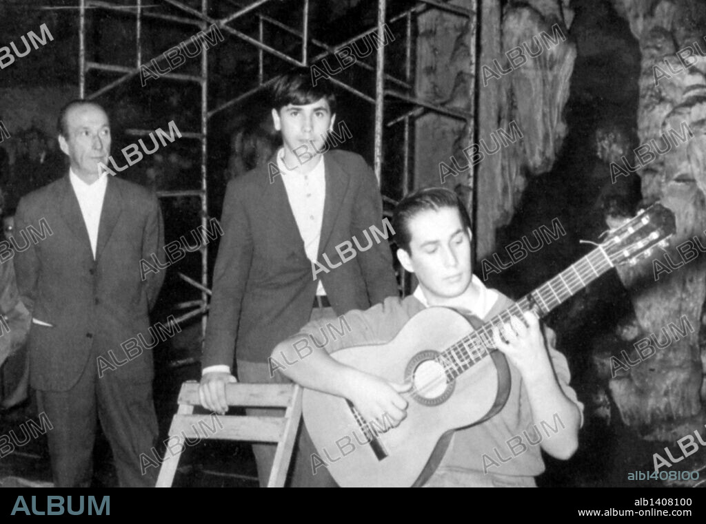 Antonio Sánchez Pecino, Pepe de Lucía y Paco de Lucía.