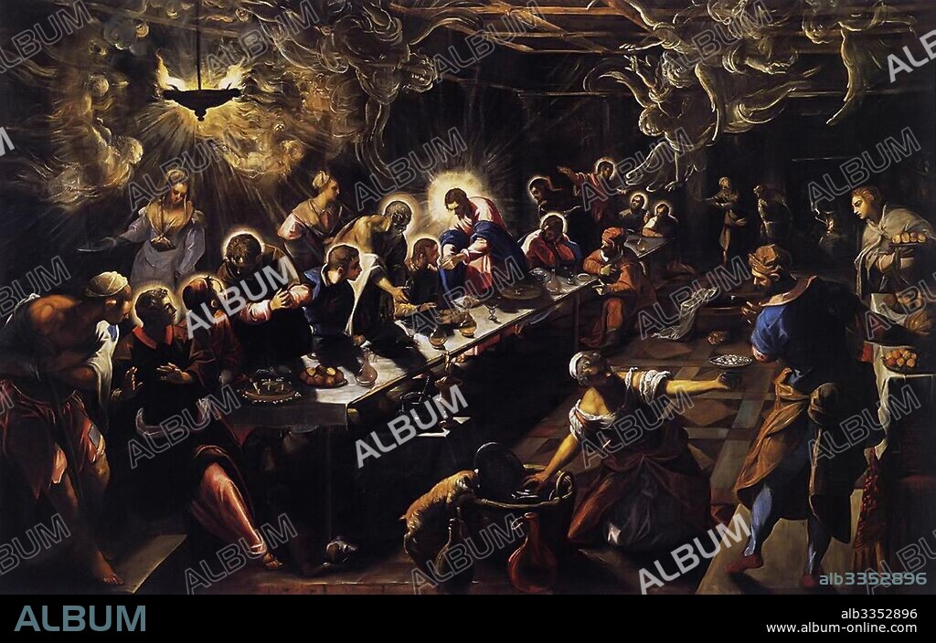 TINTORETTO. The Last Supper.