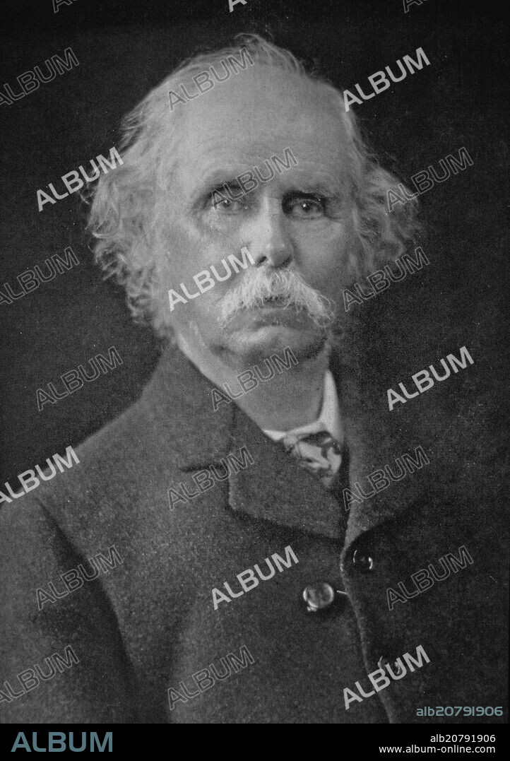 ALFRED  MARSHALL - 1842/1924 - ECONOMISTA BRITANICO.