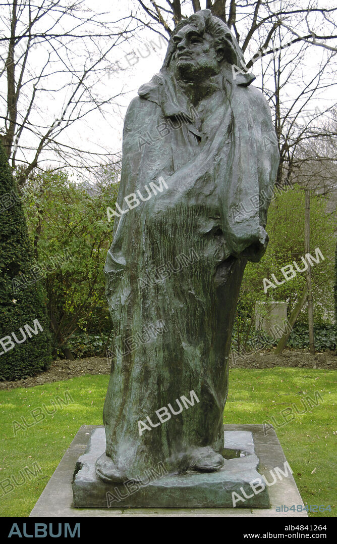 Auguste Rodin (1840-1917). Escultor francés. Monumento a Balzac,1898. Bronce. Museo Rodin. París. Francia.