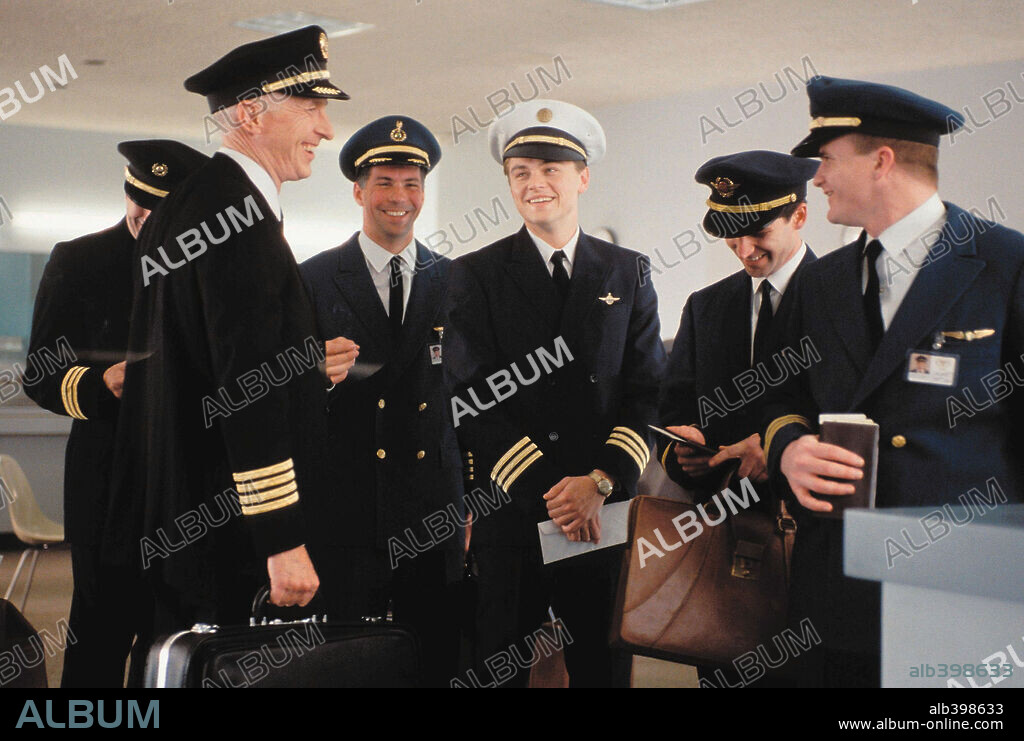 Leonardo DiCaprio in CATCH ME IF YOU CAN, 2002, directed by STEVEN SPIELBERG. Copyright DREAMWORKS.