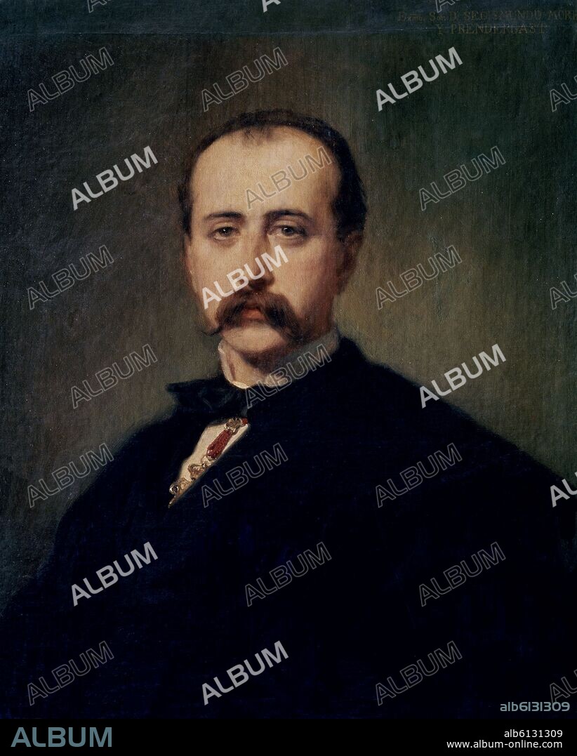FEDERICO DE MADRAZO Y KUNTZ (1815-1894). SEGISMUNDO MORET Y PRENDERGAST - 1833/1913.