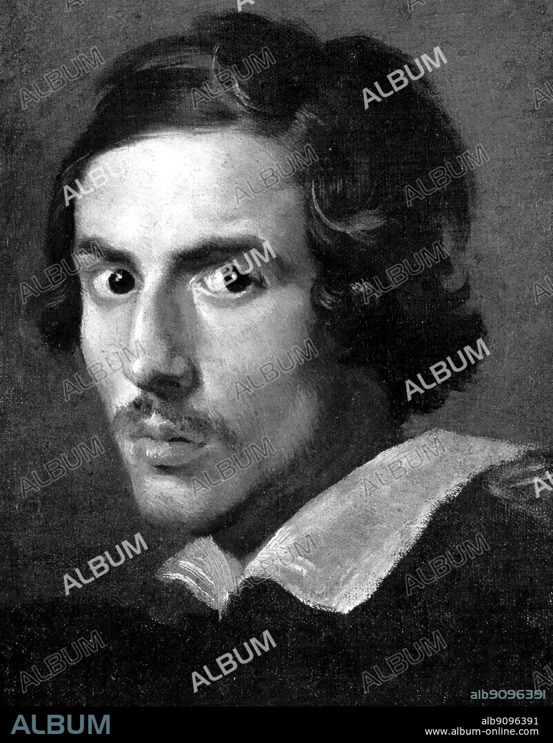 Self-Portrait 1622 by Gian Lorenzo Bernini (1598-1680).