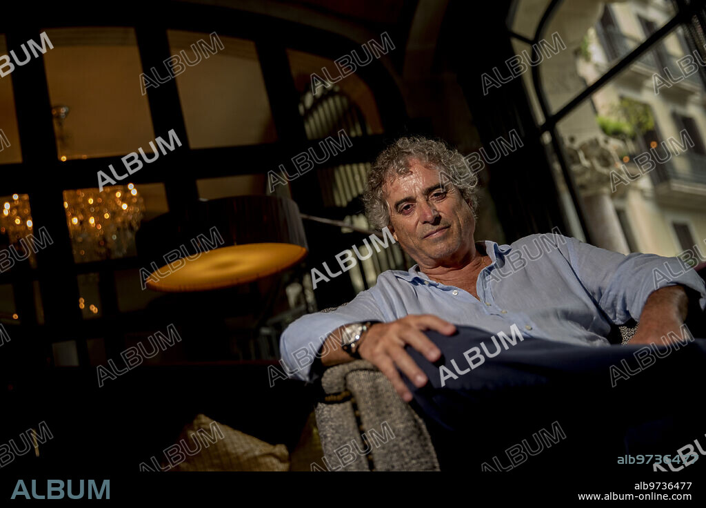 Barcelona, 09/07/2022. Interview with Ildefonso Falcones, Spanish lawyer and writer, at the Casa Fuster Hotel. Photo: Gorka Garin. ARCHDC.