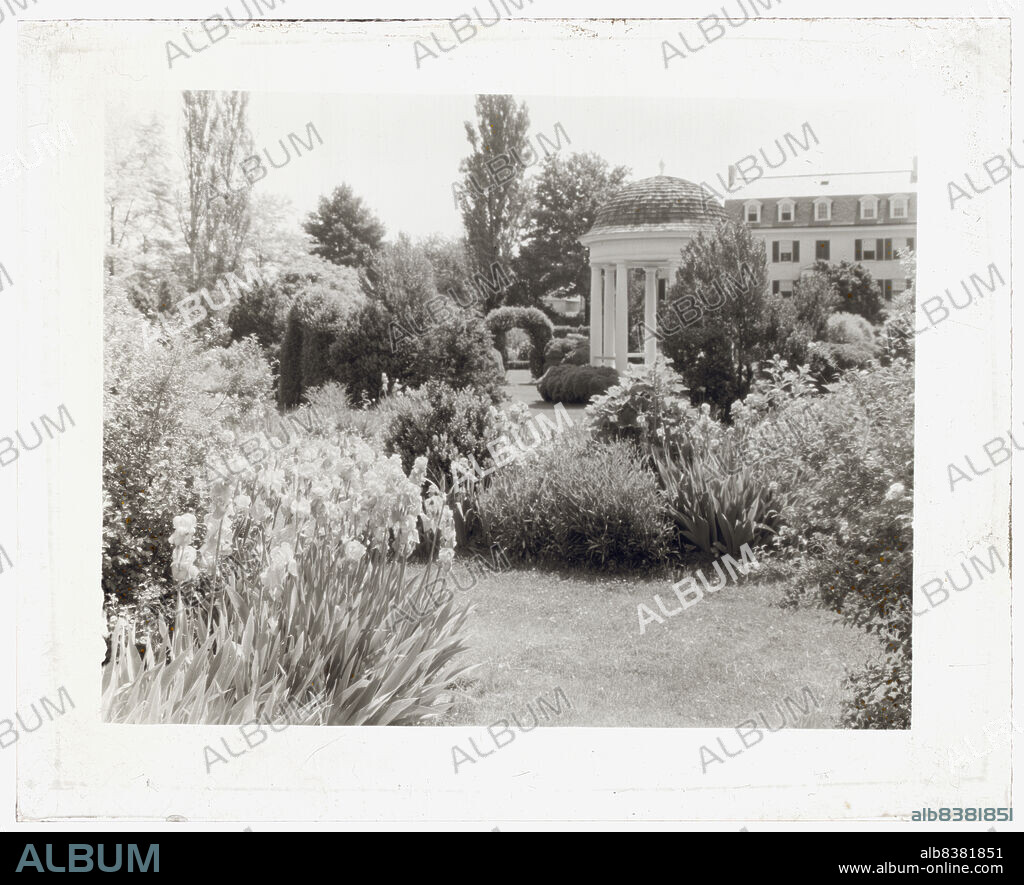 FRANCES BENJAMIN JOHNSTON. Belvoir, Fairfax Harrison house, Star Route 709, The Plains, Fauquier County, Virginia, 1928. House Architecture: Waddy Butler Wood, built 1914. Landscape: Hetty Cary (Mrs. Fairfax) Harrison.