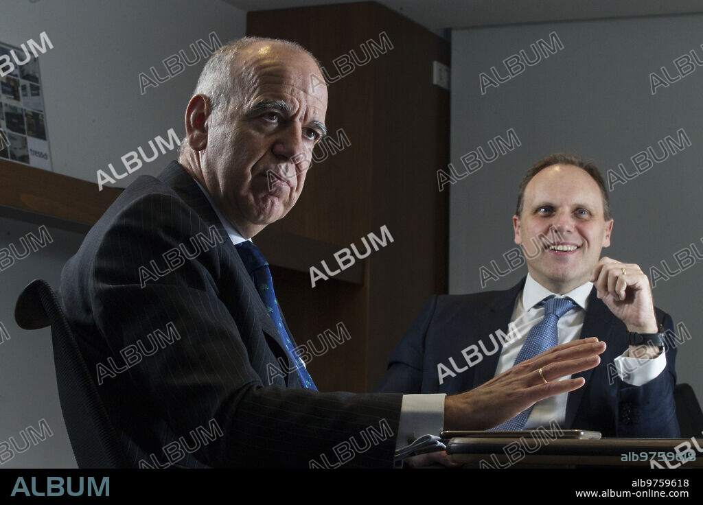 16 enero 2019. Madrid. Entrevista con Daniel Lacalle, economista jefe de Tressis SV y José Miguel Maté, consejero delegado. Foto: Isabel Permuy ARCHDC.