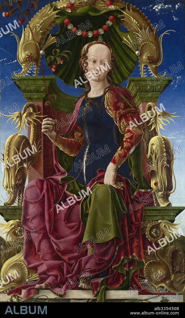COSIMO TURA. A Muse (Calliope).
