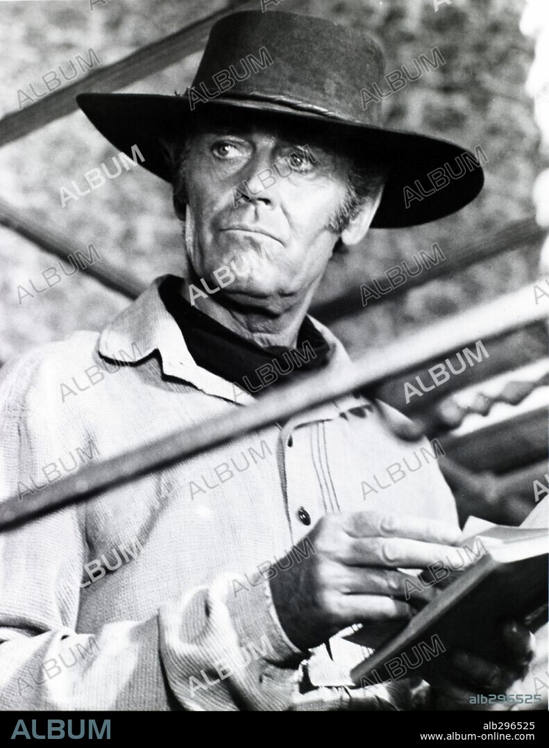 HENRY FONDA in ONCE UPON A TIME IN THE WEST, 1968 (C'ERA UNA VOLTA IL WEST), directed by SERGIO LEONE. Copyright PARAMOUNT PICTURES.