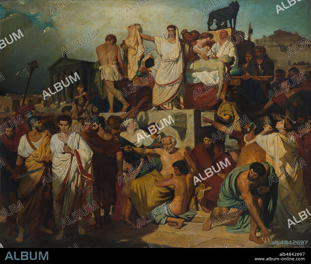 JOSEPH-DESIRE COURT. Marc Antony's Oration at Caesar's Funeral.