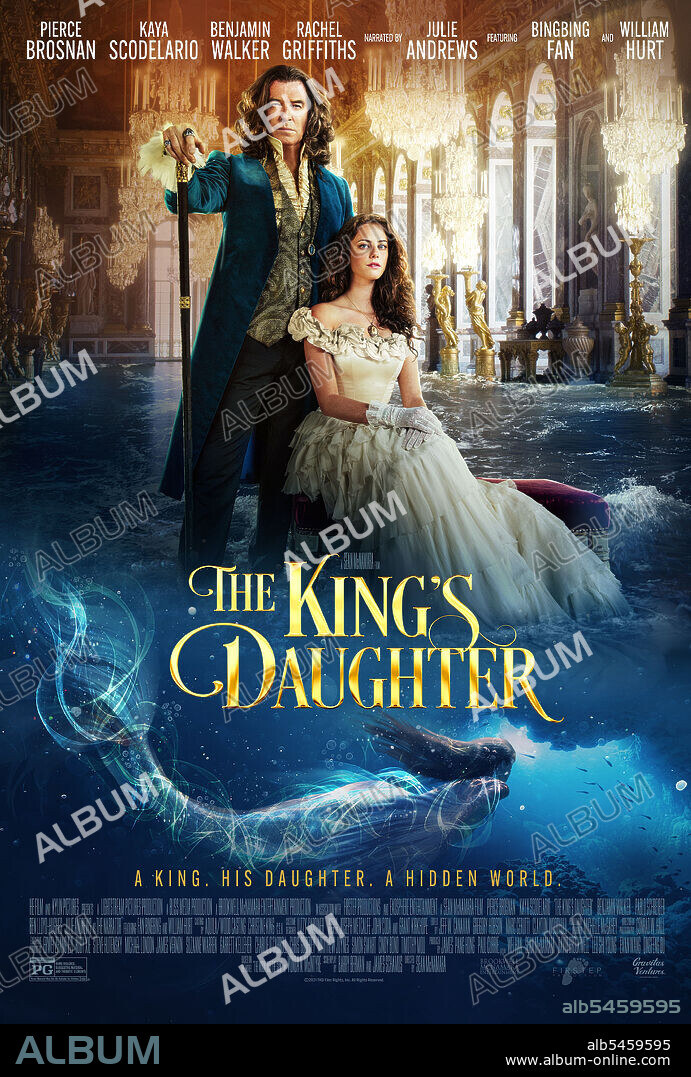 KAYA SCODELARIO y PIERCE BROSNAN en LA HIJA DEL REY, 2022 (THE KING'S DAUGHTER), dirigida por SEAN MCNAMARA. Copyright LIGHTSTREAM PICTURES.
