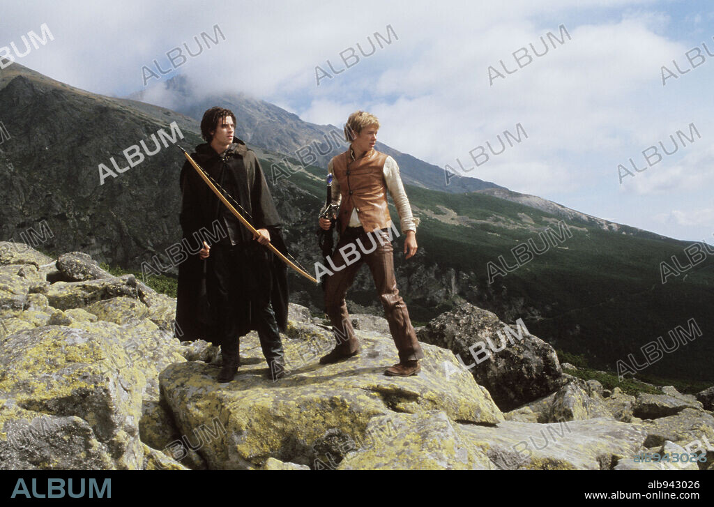ED SPELEERS et GARRETT HEDLUND dans ERAGON, 2006, réalisé par STEFEN FANGMEIER. Copyright 20TH CENTURY FOX / APPLEBY, DAVID.