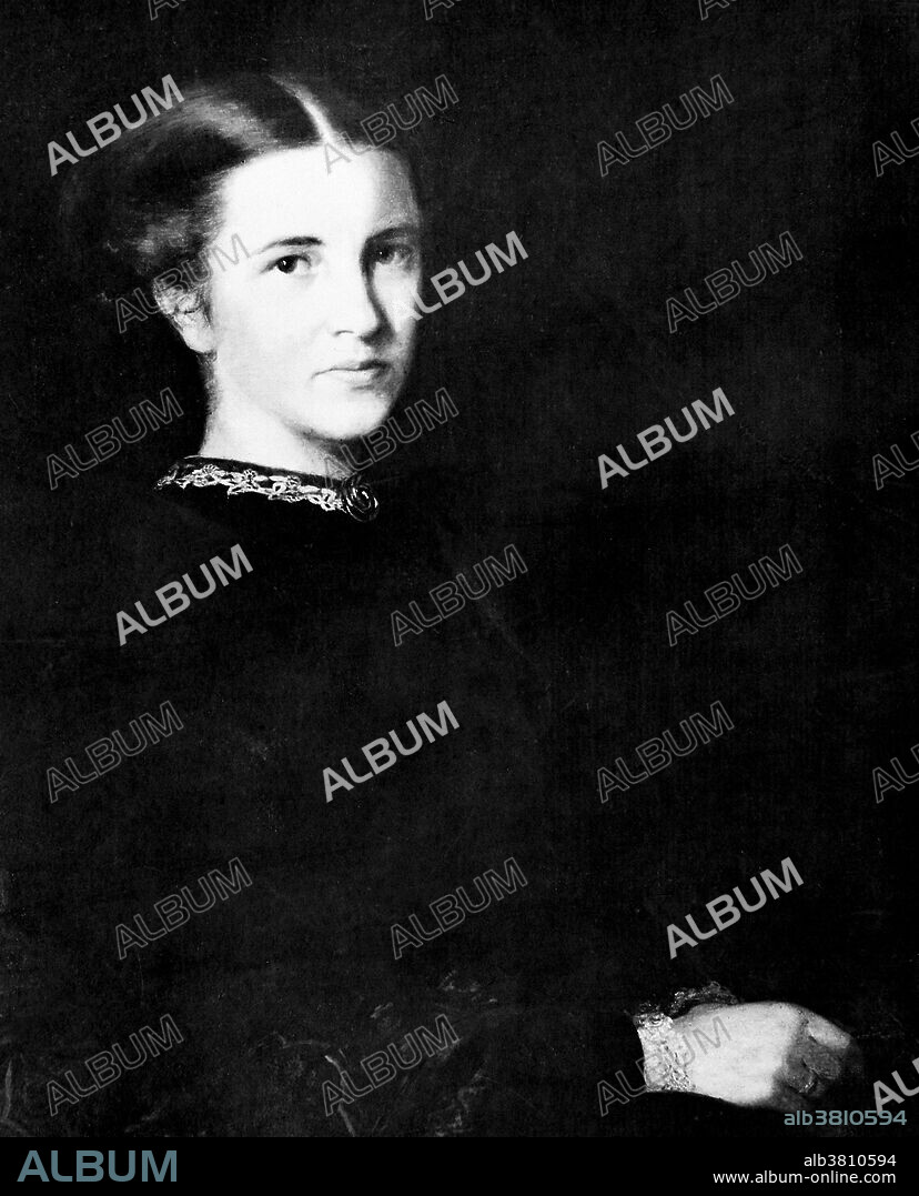 Portrait of Elizabeth Garrett Anderson (1836-1917) in the 1860s. Anderson was an English physician and feminist, the first Englishwoman to qualify as a physician and surgeon in Britain, the co-founder of the first hospital staffed by women, the first dean of a British medical school, the first female doctor of medicine in France, the first woman in Britain to be elected to a school board and, as Mayor of Aldeburgh, the first female mayor and magistrate in Britain.