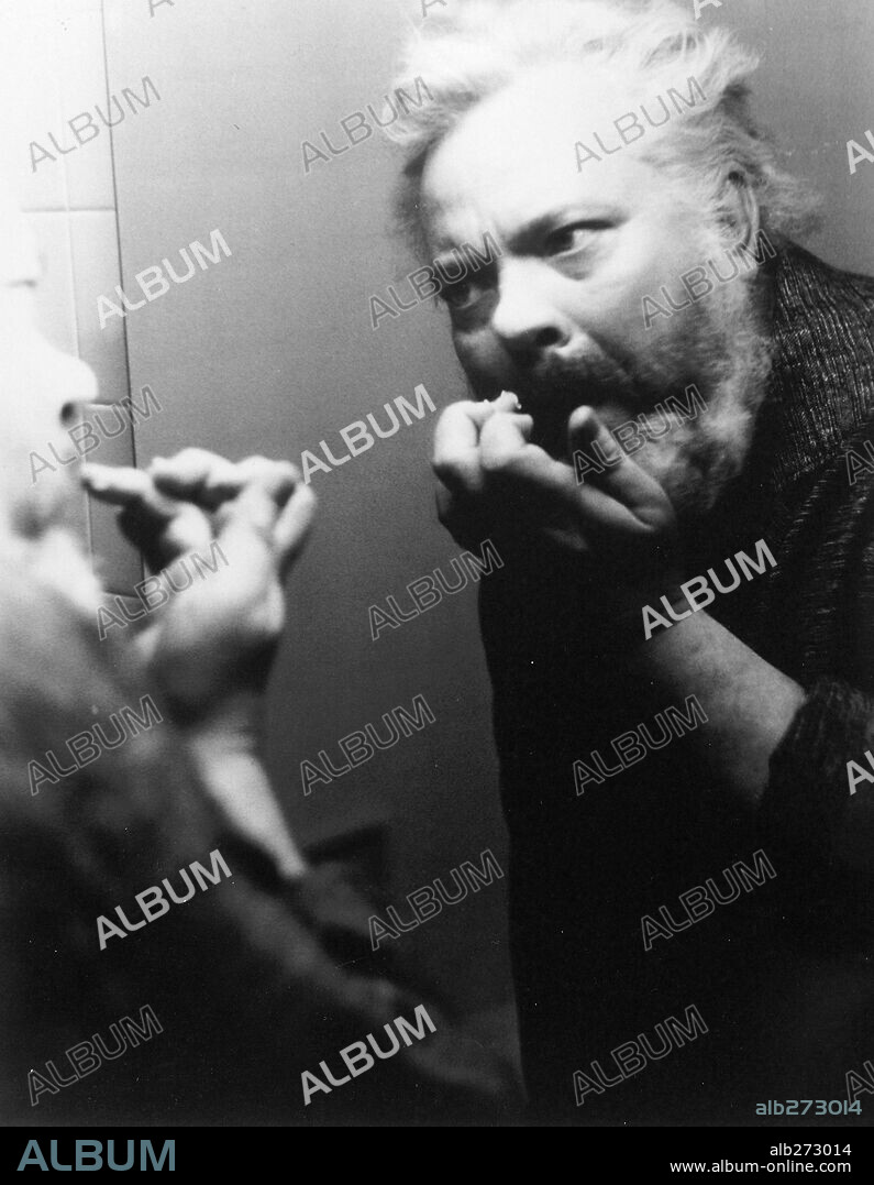 ORSON WELLES en CAMPANADAS A MEDIANOCHE, 1965, dirigida por ORSON WELLES. Copyright INTERNACIONAL FILMS ESPANOLA.