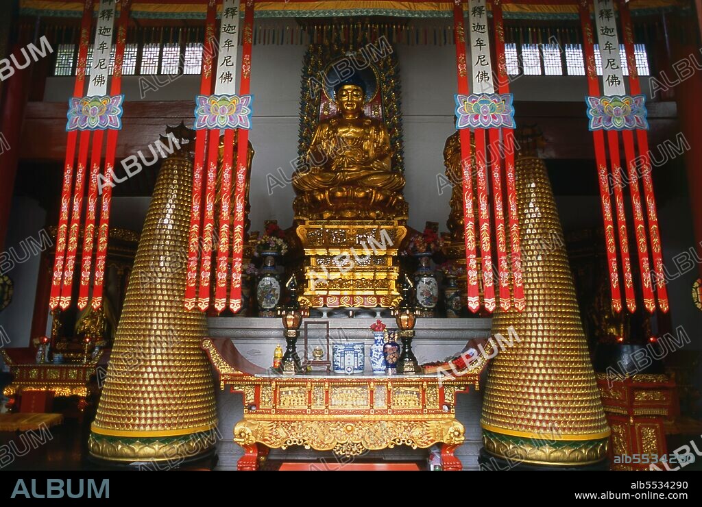 The Linggu Temple and Pagoda was first built in 515 CE, during the Liang Dynasty (502 - 557 CE). The Linggu Pagoda was built in 1929. The temple is Buddhist. Nanjing dates back to the beginning of the Warring States Period (403–221 BCE). Between the 3rd and 6th centuries CE, Nanjing was the capital of the Southern dynasties at a time when non-Chinese were in command in northern China. After various natural disasters and a peasant rebellion, the new Sui dynasty moved the imperial capital to Xi’an (589 CE) and destroyed Nanjing, along with almost all of its cultural and historical relics. Nanjing regained national importance at the beginning of the Ming dynasty, when its first emperor, Hongwu (Zhu Yuanzhang), set up the seat of government here in the Southern Capital until it was transferred to Beijing in 1421.