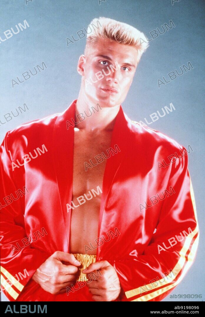 DOLPH LUNDGREN dans ROCKY IV, 1985, réalisé par SYLVESTER STALLONE. Copyright M.G.M/UNITED ARTIST.