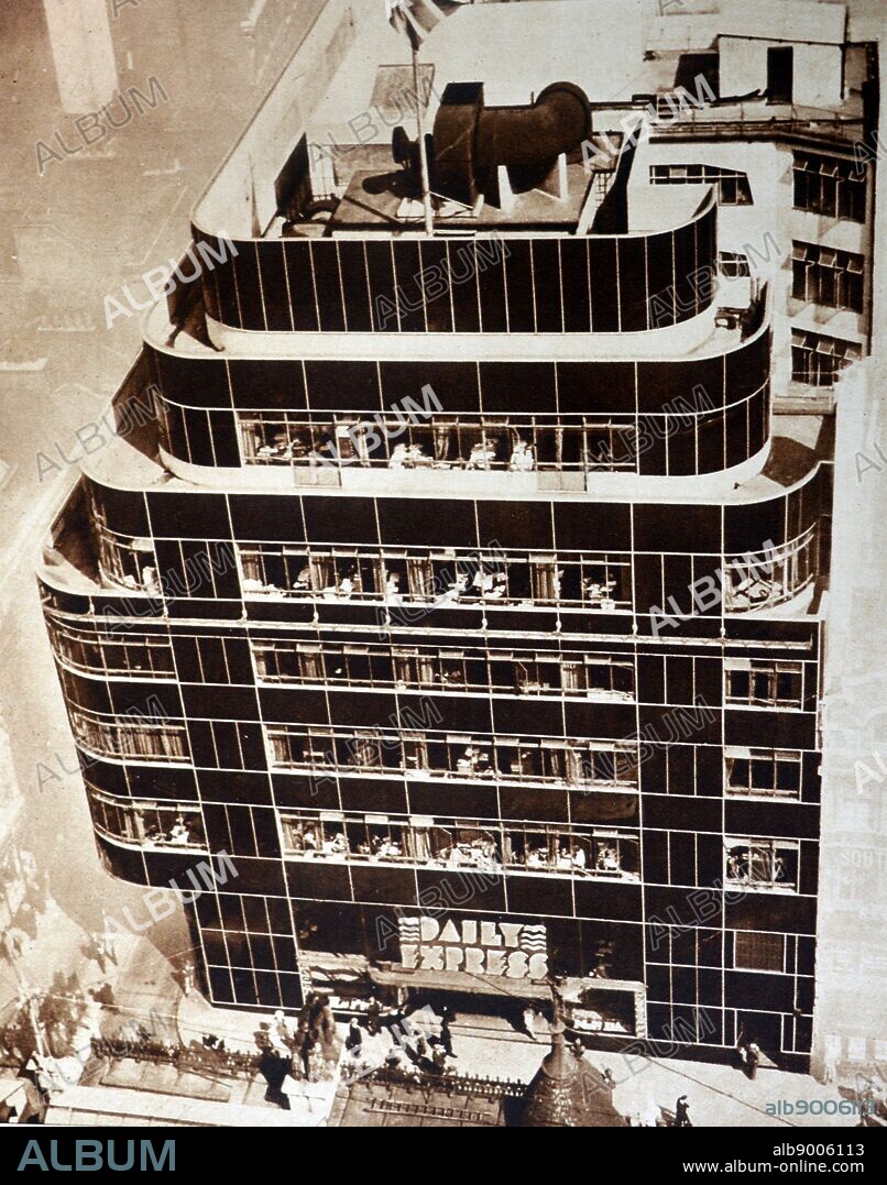 The Daily Express Building (120 Fleet Street, London) is a Grade II* listed building located in Fleet Street in the City of London. It was designed in 1932 by Ellis and Clark to serve as the home of the Daily Express newspaper It is a key example of art-deco architecture in London.
