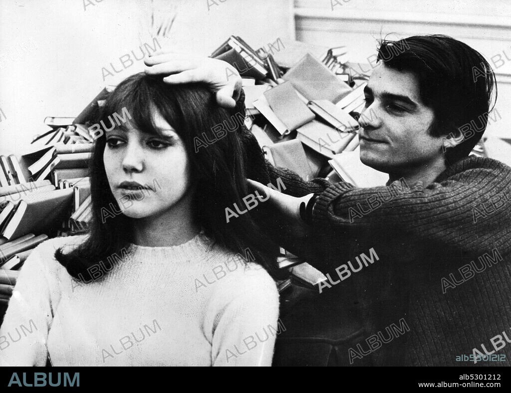 Anne wiazemsky. jean pierre leaud. la chinoise. 1967. (Photo by: Marka/Universal Images Group via Getty Images).