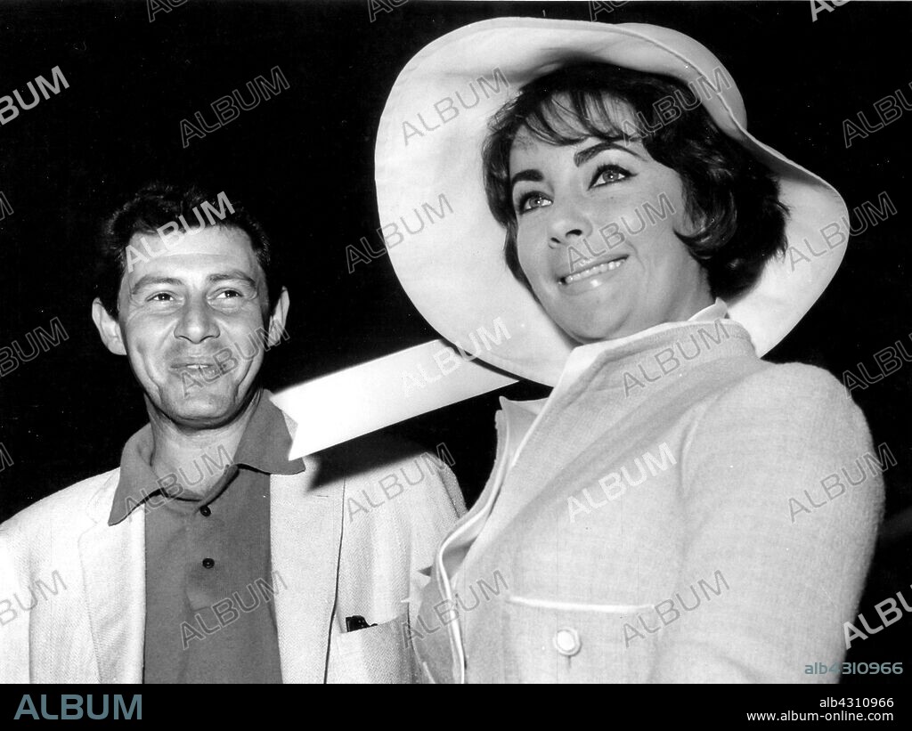 Ava Gardner At The Madrid Arena With Juan Luis Gomez. 1960.
