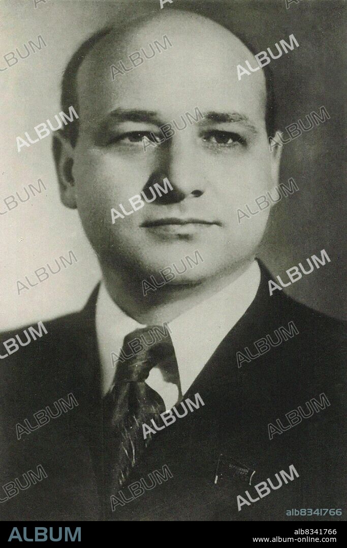 ANONYMOUS. Georgy Fyodorovich Alexandrov (1908-1961), Minister of Culture of the Soviet Union.