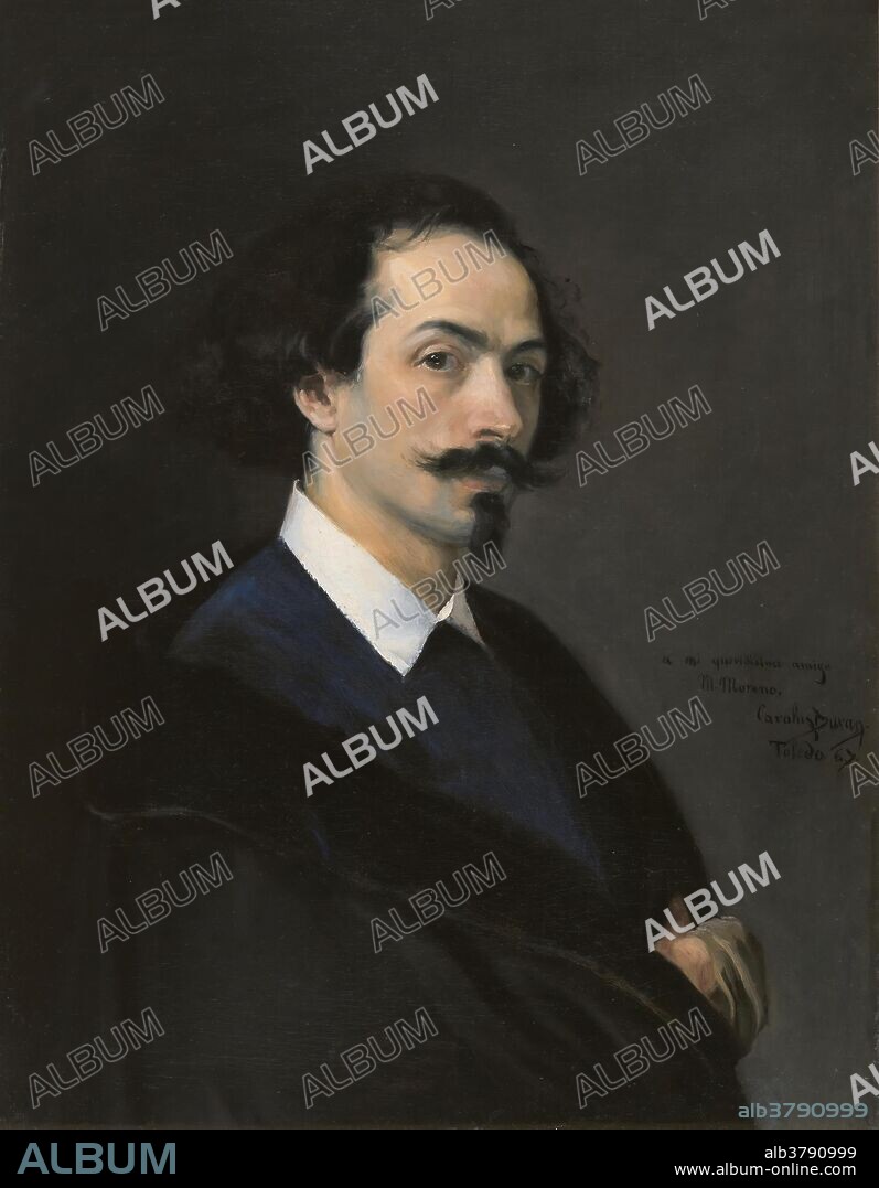 CHARLES EMILE AUGUSTE CAROLUS DURAN. Carolus Duran. Charles-Emile-Auguste Durand / 'The Painter Matías Moreno'. 1867. Oil on canvas.