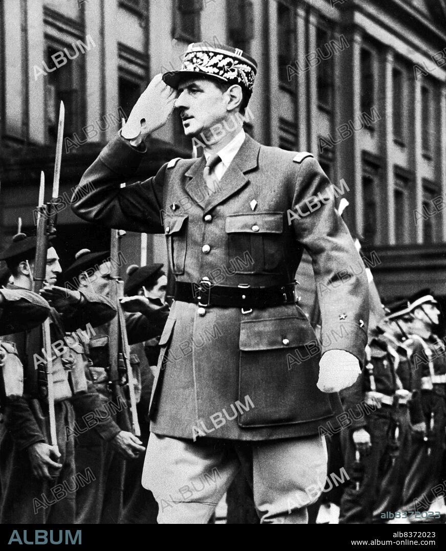 Charles Andre Joseph Marie de Gaulle (22 November 1890 9 November 1970) was a French military general and statesman. He was the leader of Free France (194044) and the head of the Provisional Government of the French Republic (194446).<br/><br/>. In 1958, he founded the Fifth Republic and was elected as the 18th President of France, a position he held until his resignation in 1969. He was the dominant figure of France during the Cold War era and his memory continues to influence French politics.