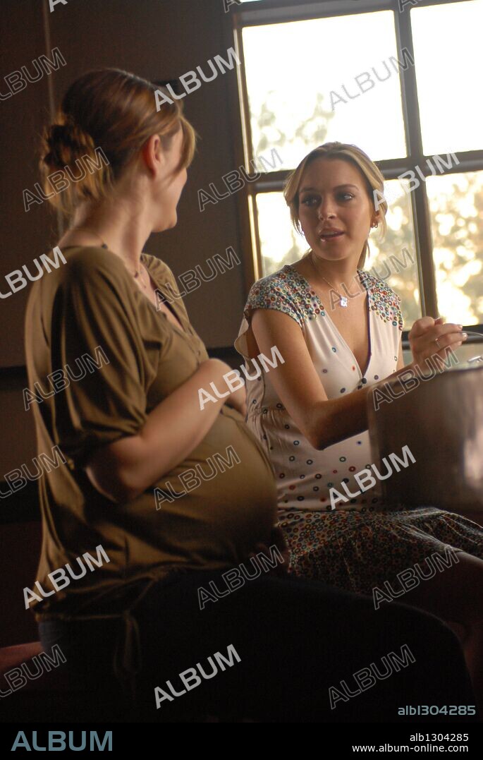 LINDSAY LOHAN en UN TRABAJO EMBARAZOSO, 2009 (LABOR PAINS), dirigida por LARA SHAPIRO. Copyright MILLENNIUM FILMS.
