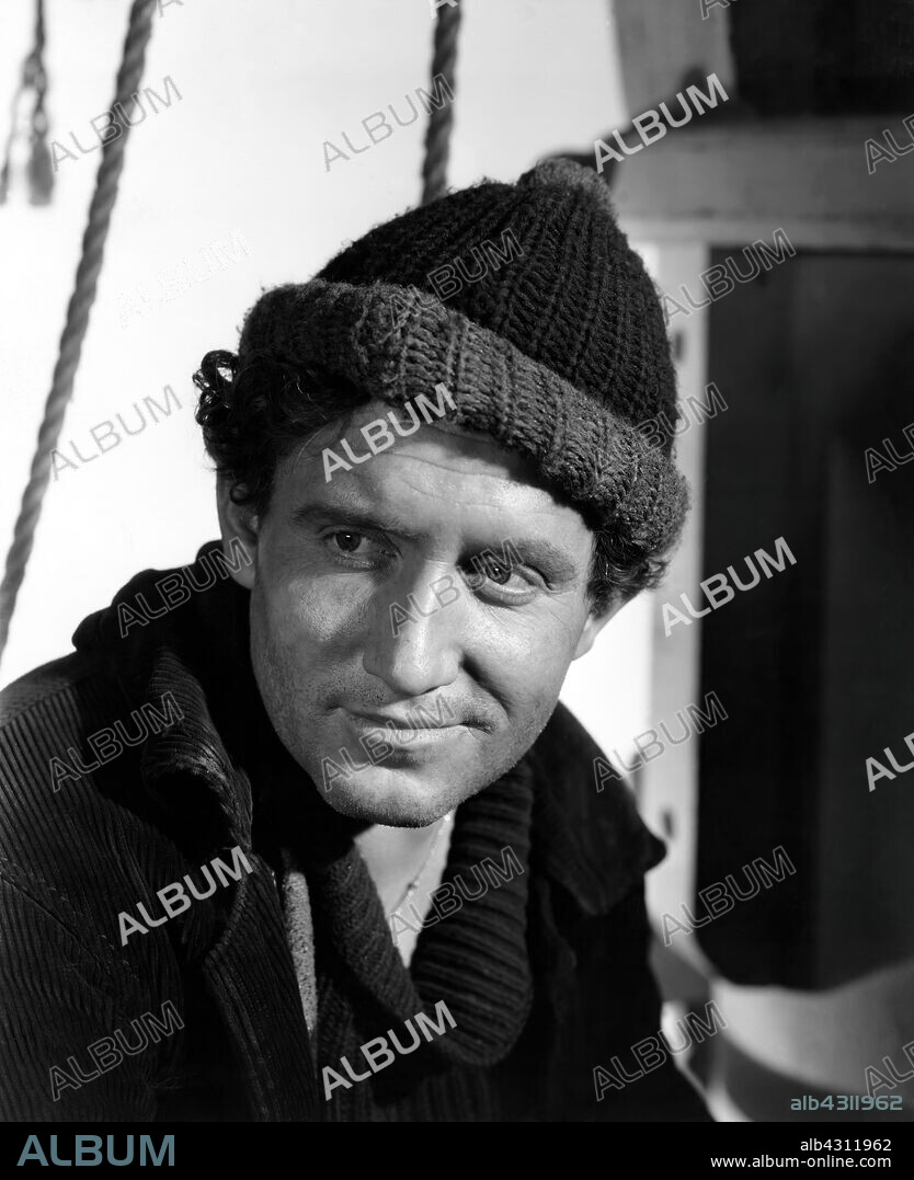 SPENCER TRACY in CAPTAINS COURAGEOUS, 1937, directed by VICTOR FLEMING. Copyright M.G.M.
