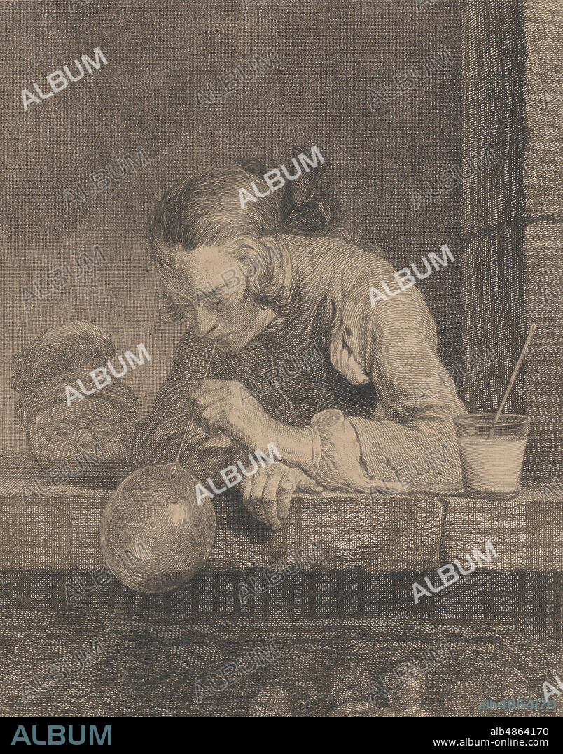 PIERRE FILLOEUL. Soap Bubbles, 1739.
