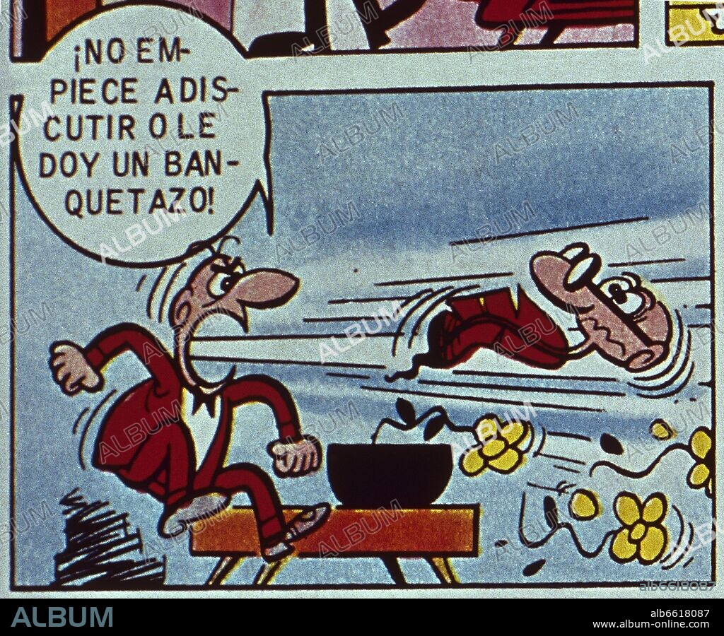 VIÑETA DE UN COMIC DE MORTADELO Y FILEMON- CONJ.034484.