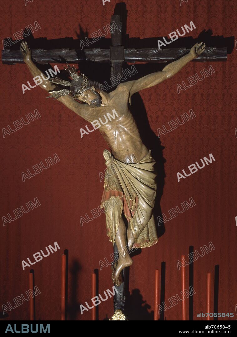 CRISTO DE SAN PEDRO - SIGLO XIV.