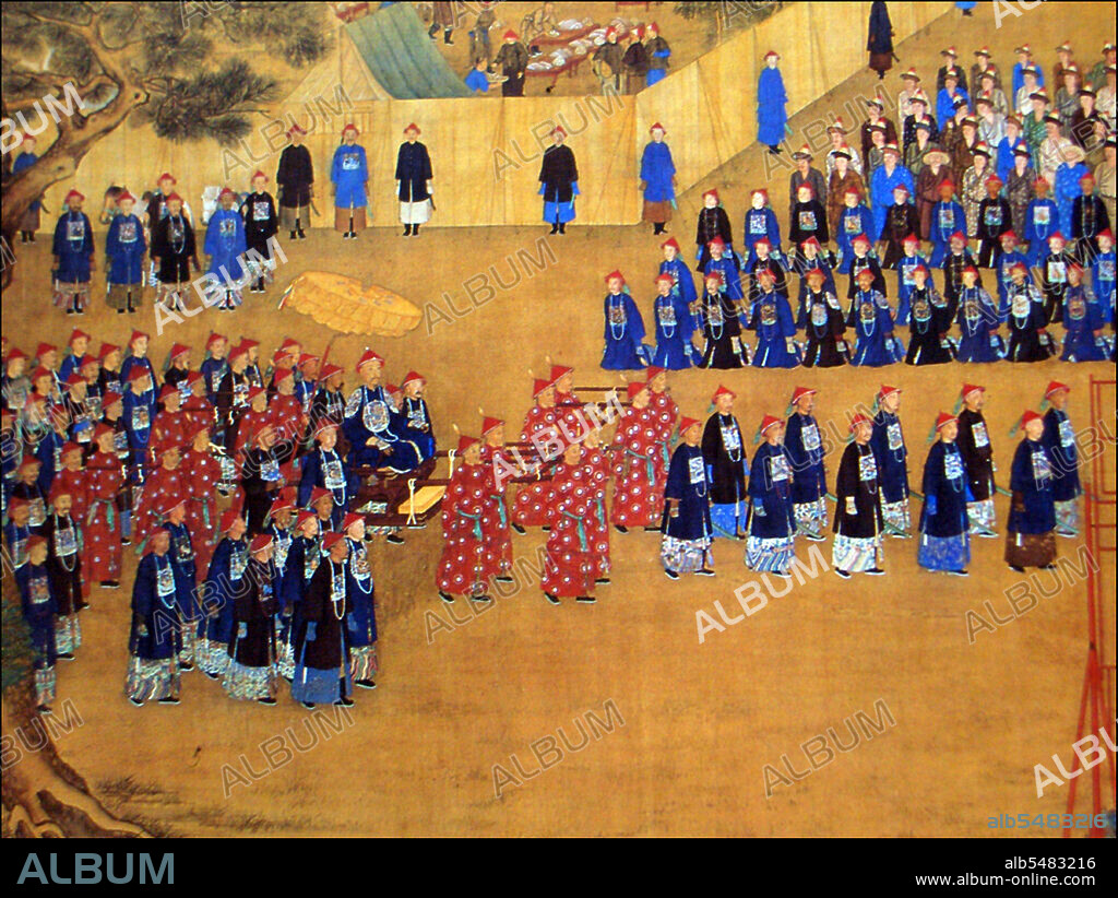 In 1703, Chengde was chosen by the Kangxi Emperor as the location for his summer residence. Constructed throughout the eighteenth century, the Mountain Resort was used by both the Yongzheng and Qianlong emperors. The site is currently an UNESCO World Heritage Site. Since the seat of government followed the emperor, Chengde was a political center of the Chinese empire during these times. Chengde, formerly known as Jehol, reached its height under the Qianlong Emperor 1735-1796 (died 1799). The great monastery temple of the Potala, loosely based on the famous Potala in Lhasa, was completed after just four years of work in 1771. It was heavily decorated with gold and the emperor worshipped in the Golden Pavilion. In the temple itself was a bronze-gilt statue of Tsongkhapa, the Reformer of the Gelugpa sect.