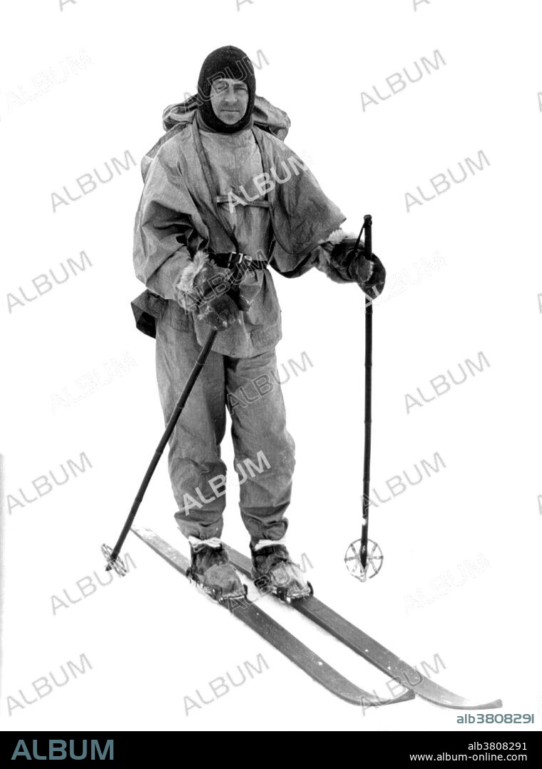 Robert Falcon Scott (June 6, 1868 - March 29, 1912) was a Royal Navy officer and explorer who led two expeditions to the Antarctic regions: the Discovery Expedition, 1901-04, and the ill-fated Terra Nova Expedition, 1910-13. During this second venture, Scott led a party of five which reached the South Pole on January 17, 1912, only to find that they had been preceded by Roald Amundsen's Norwegian expedition. On their return journey, Scott and his four comrades all perished from a combination of exhaustion, starvation and extreme cold. He was 43 years old. Following the news of his death, Scott became an iconic British hero, a status maintained for more than 50 years and reflected by the many permanent memorials erected across the nation. In the closing decades of the 20th century, the legend was reassessed as attention focused on the causes of the disaster that ended his and his comrades' lives, and the extent of Scott's personal culpability.