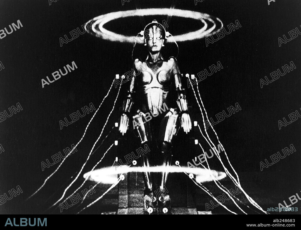 BRIGITTE HELM en METROPOLIS, 1927, dirigida por FRITZ LANG. Copyright U.F.A.