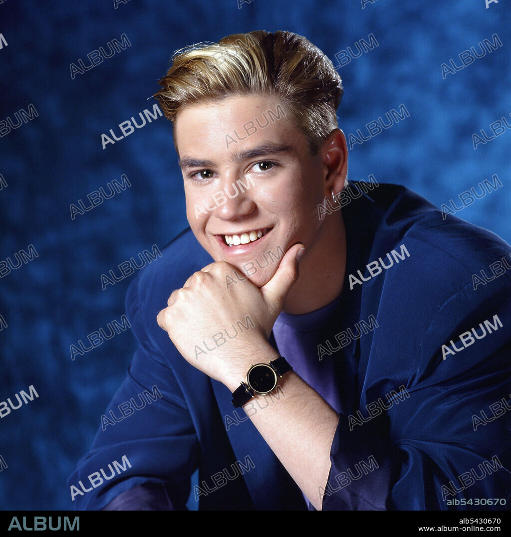 MARK-PAUL GOSSELAAR in SAVED BY THE BELL, 1989, directed by DON BARNHART and SAM BOBRICK. Copyright Peter Engel Productions.