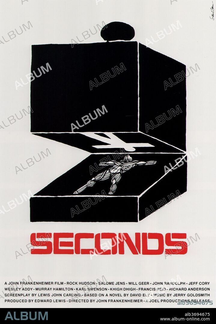 Affiche de SECONDS, 1966, réalisé par JOHN FRANKENHEIMER. Copyright PARAMOUNT PICTURES.
