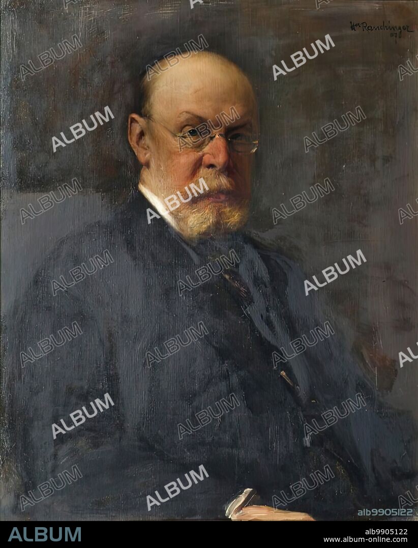 HEINRICH RAUCHINGER. The section leader Alfred Ritter von Bernd, 1907. Alfred Ritter von Bernd (1848-1920) was Minister for Culture and Education from 1899-1900.