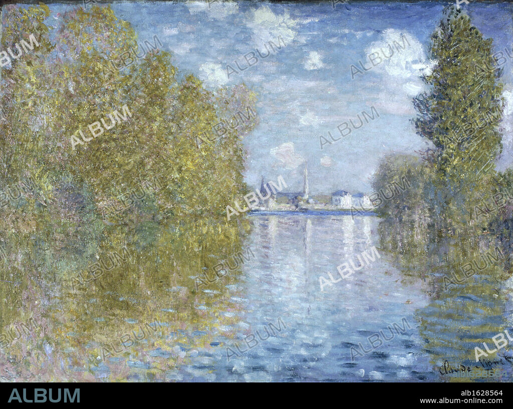Autumn in Argenteuil  1873  Claude Monet (1840-1926/French)  Courtauld Institute and Galleries, London.