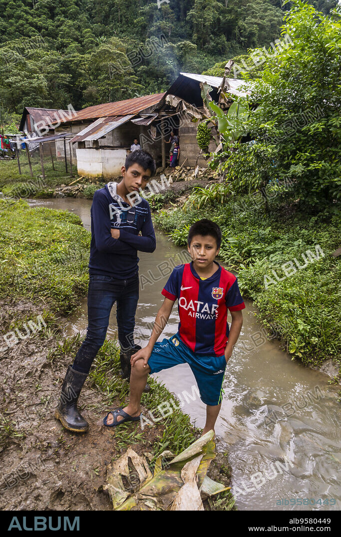 aldea de Panaman, cerca de La Parroquia (Lancetillo),El Quiche, Sierra de los Cuchumatanes,Guatemala, Central America.