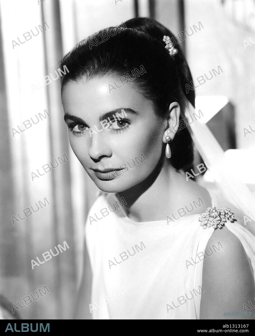 JEAN SIMMONS en LA TÚNICA SAGRADA, 1953 (THE ROBE), dirigida por HENRY KOSTER. Copyright 20TH CENTURY FOX.