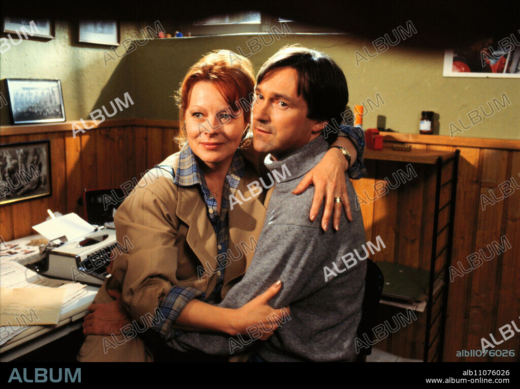 Amok, ARD TV film, 1994, Scene: Loni von Friedl and Helmut Zierl.