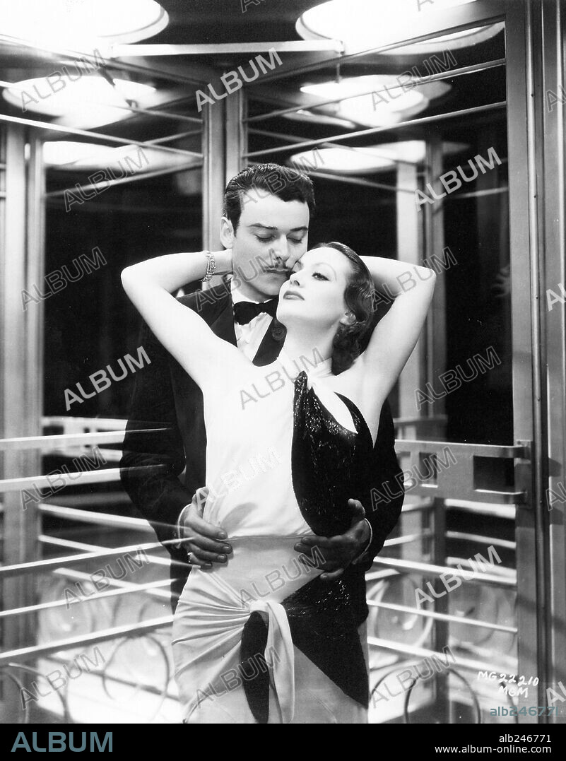 JOAN CRAWFORD and NILS ASTHER in LETTY LYNTON, 1932, directed by CLARENCE BROWN. Copyright M.G.M.