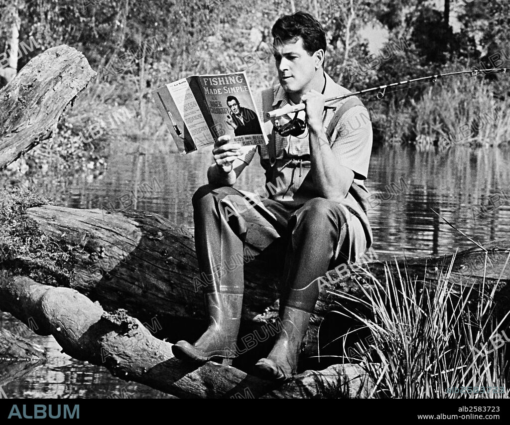 ROCK HUDSON en SU JUEGO FAVORITO, 1964 (MAN'S FAVORITE SPORT?), dirigida por HOWARD HAWKS. Copyright UNIVERSAL PICTURES.